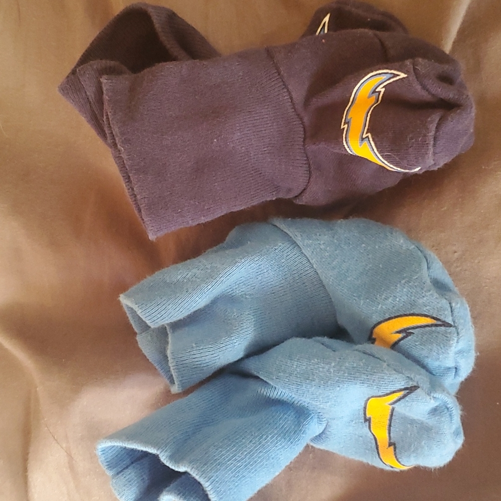 NB LA Chargers booties - Picture 1 of 1